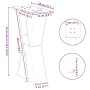 Patas de mesa de centro forma X 2uds acero blanco 28x(42-43) cm von , Tischbeine - Ref: Foro24-4012949, Preis: 78,90 €, Rabat...