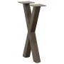 Patas de mesa centro forma X 2uds acero natural 28x(42-43) cm von , Tischbeine - Ref: Foro24-4012891, Preis: 45,71 €, Rabatt: %