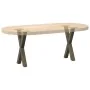 Patas de mesa centro forma X 2uds acero natural 28x(42-43) cm von , Tischbeine - Ref: Foro24-4012891, Preis: 45,71 €, Rabatt: %