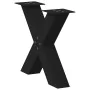 Patas de mesa de centro forma X 2uds acero negro 50x(42-43) cm by , Table legs - Ref: Foro24-4012956, Price: 83,26 €, Discoun...