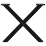 Patas de mesa de centro forma X 2uds acero negro 60x(42-43) cm by , Table legs - Ref: Foro24-4012900, Price: 55,73 €, Discoun...