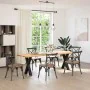 Patas para mesa comedor forma X 2uds acero negro 50x(72-73) cm von , Tischbeine - Ref: Foro24-4012968, Preis: 100,45 €, Rabat...