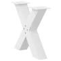 Patas de mesa de centro forma X 2uds acero blanco 60x(42-43) cm by , Table legs - Ref: Foro24-4012961, Price: 91,11 €, Discou...