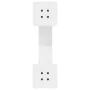 Patas de mesa de centro forma X 2uds acero blanco 60x(42-43) cm by , Table legs - Ref: Foro24-4012961, Price: 91,11 €, Discou...