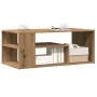 Mesa de centro madera contrachapada roble artisan 100x50x40 cm by , Coffee table - Ref: Foro24-856557, Price: 64,70 €, Discou...
