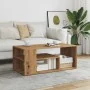 Mesa de centro madera contrachapada roble artisan 100x50x40 cm by , Coffee table - Ref: Foro24-856557, Price: 64,70 €, Discou...