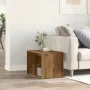 Mesa auxiliar de madera de ingeniería roble artisan 59x36x38 cm by , Side tables - Ref: Foro24-856541, Price: 33,58 €, Discou...