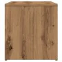 Mesa auxiliar de madera de ingeniería roble artisan 59x36x38 cm by , Side tables - Ref: Foro24-856541, Price: 33,58 €, Discou...