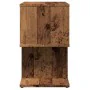 Mesita de noche madera contrachapada envejecida 50x30x51,5cm de , Mesitas de noche - Ref: Foro24-856534, Precio: 35,65 €, Des...