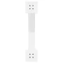 Patas para mesa de comedor en forma de X 2 uds acero blanco by , Table legs - Ref: Foro24-4012977, Price: 108,77 €, Discount: %