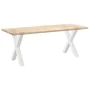 Patas para mesa de comedor en forma de X 2 uds acero blanco by , Table legs - Ref: Foro24-4012977, Price: 108,77 €, Discount: %