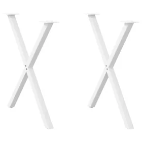 Patas para mesa de comedor en forma de X 2 uds acero blanco von , Tischbeine - Ref: Foro24-4012921, Preis: 66,51 €, Rabatt: %