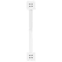 Patas para mesa de comedor en forma de X 2 uds acero blanco de , Patas para mesas - Ref: Foro24-4012921, Precio: 66,51 €, Des...