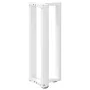 Patas de mesa consola en forma de T 2 unidades acero blanco by , Table legs - Ref: Foro24-4013041, Price: 89,18 €, Discount: %