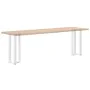 Patas de mesa consola en forma de T 2 unidades acero blanco by , Table legs - Ref: Foro24-4013041, Price: 89,18 €, Discount: %