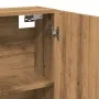 Armario con espejo baño madera roble artisan 64x20x66,5 cm de , Tocadores de baño - Ref: Foro24-856941, Precio: 71,41 €, Desc...