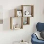 Estante de pared madera ingeniería roble artisian 80x15x78,5 cm by , Shelves and shelves - Ref: Foro24-856611, Price: 31,21 €...