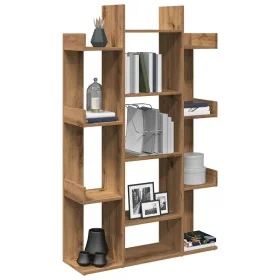 Estantería de madera de ingeniería roble artisan 86x25,5x140 cm by , Bookcases and shelves - Ref: Foro24-856693, Price: 76,85...
