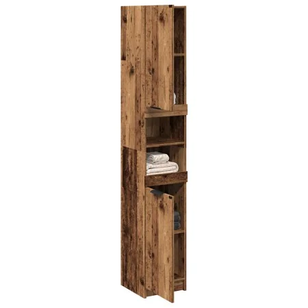 Armario de baño de madera contrachapada envejecida by , bathroom vanities - Ref: Foro24-856943, Price: 91,31 €, Discount: %