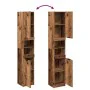Armario de baño de madera contrachapada envejecida by , bathroom vanities - Ref: Foro24-856943, Price: 91,31 €, Discount: %