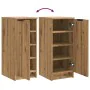 Mueble zapatero madera ingeniería roble artisan 29,5x35x70 cm de , Armarios y almacenamiento - Ref: Foro24-856988, Precio: 48...