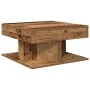 Mesa de centro madera de ingeniería envejecida 55x55x30 cm by , Coffee table - Ref: Foro24-856632, Price: 49,39 €, Discount: %