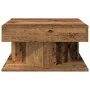 Mesa de centro madera de ingeniería envejecida 55x55x30 cm by , Coffee table - Ref: Foro24-856632, Price: 49,39 €, Discount: %