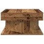 Mesa de centro madera de ingeniería envejecida 55x55x30 cm by , Coffee table - Ref: Foro24-856632, Price: 49,39 €, Discount: %