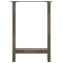Patas para mesa de centro de acero natural 2 uds 60x(72-73) cm by , Table legs - Ref: Foro24-4013307, Price: 87,16 €, Discoun...