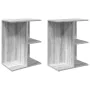 Mesitas noche 2 uds madera ingeniería gris Sonoma 46,5x29x61 cm von , Nachttische - Ref: Foro24-858661, Preis: 59,60 €, Rabat...