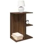 Mesitas de noche 2 uds madera de ingeniería marrón roble by , Nightstands - Ref: Foro24-858663, Price: 59,60 €, Discount: %