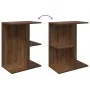 Mesitas de noche 2 uds madera de ingeniería marrón roble by , Nightstands - Ref: Foro24-858663, Price: 59,60 €, Discount: %