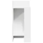 Mesa auxiliar con estante negra 25,5x27x60 cm von , Seitentische - Ref: Foro24-858544, Preis: 31,70 €, Rabatt: %
