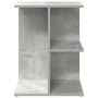 Mesita de noche madera contrachapada gris hormigón 46,5x29x61cm de , Mesitas de noche - Ref: Foro24-858656, Precio: 37,67 €, ...