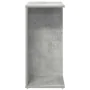 Mesita de noche madera contrachapada gris hormigón 46,5x29x61cm de , Mesitas de noche - Ref: Foro24-858656, Precio: 37,67 €, ...