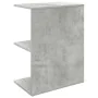 Mesita de noche madera contrachapada gris hormigón 46,5x29x61cm de , Mesitas de noche - Ref: Foro24-858656, Precio: 37,67 €, ...