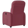 Sillón reclinable de tela rojo tinto by , Armchairs - Ref: Foro24-4015525, Price: 178,39 €, Discount: %
