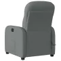 Sillón reclinable de masaje eléctrico tela gris oscuro de , Sillones - Ref: Foro24-3302963, Precio: 265,04 €, Descuento: %