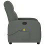 Sillón de masaje reclinable de tela gris oscuro de , Sillones - Ref: Foro24-4015533, Precio: 226,58 €, Descuento: %