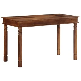 Mesa de comedor madera maciza de acacia 120x60x77 cm von , Küchen- und Esstische - Ref: Foro24-4102366, Preis: 221,67 €, Raba...