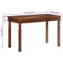 Mesa de comedor madera maciza de acacia 120x60x77 cm de , Mesas de cocina y de comedor - Ref: Foro24-4102366, Precio: 221,82 ...