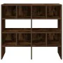 Zapateros 2 uds apilables roble ahumado 89,5x30x40 cm by , Dresser Organizers and Bar Hangers - Ref: Foro24-858848, Price: 76...