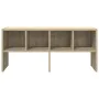 Zapatero apilable roble sonoma 89,5x30x40 cm by , Dresser Organizers and Bar Hangers - Ref: Foro24-858843, Price: 44,29 €, Di...