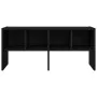 Zapatero apilable roble negro 89,5x30x40 cm de , Organizadores de vestidores y perchas de barra - Ref: Foro24-858841, Precio:...