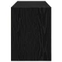 Zapatero apilable roble negro 89,5x30x40 cm de , Organizadores de vestidores y perchas de barra - Ref: Foro24-858841, Precio:...