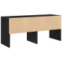 Zapatero apilable roble negro 89,5x30x40 cm de , Organizadores de vestidores y perchas de barra - Ref: Foro24-858841, Precio:...