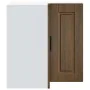 Mueble de cocina esquina pared Porto roble marrón de , Armarios de cocina - Ref: Foro24-854104, Precio: 83,07 €, Descuento: %