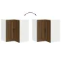 Mueble de cocina esquina pared Porto roble marrón de , Armarios de cocina - Ref: Foro24-854104, Precio: 83,07 €, Descuento: %