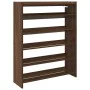 Mueble zapatero madera contrachapada marrón roble 80x25x100 cm von , Schuhregale und Schuhorganisatoren - Ref: Foro24-859902,...