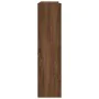 Mueble zapatero madera contrachapada marrón roble 80x25x100 cm von , Schuhregale und Schuhorganisatoren - Ref: Foro24-859902,...
